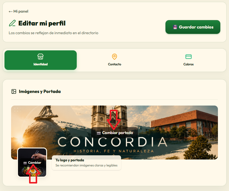 Cómo cambiar tu foto de portada y/o foto de perfil