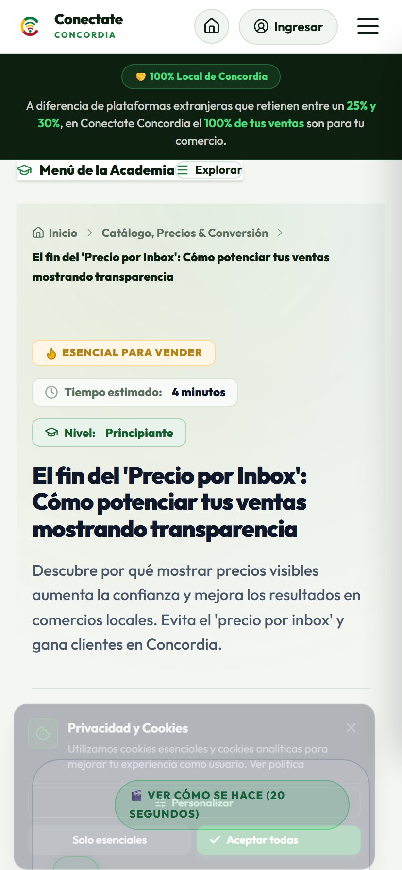 Ingresar al Catálogo
