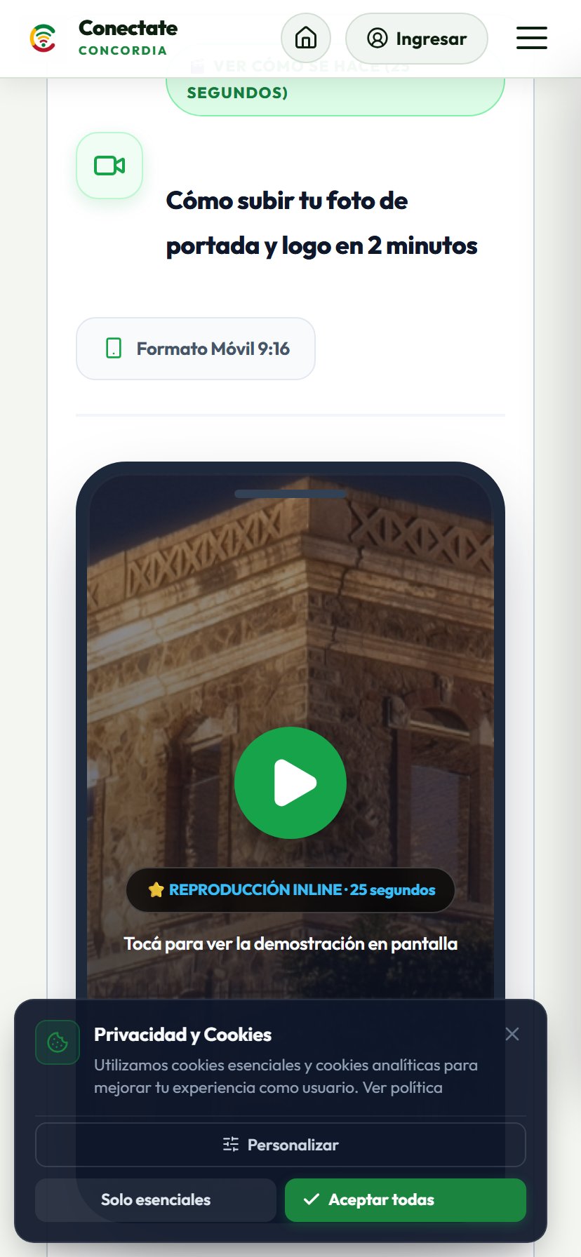 Cómo subir tu foto de portada y logo en 2 minutos
